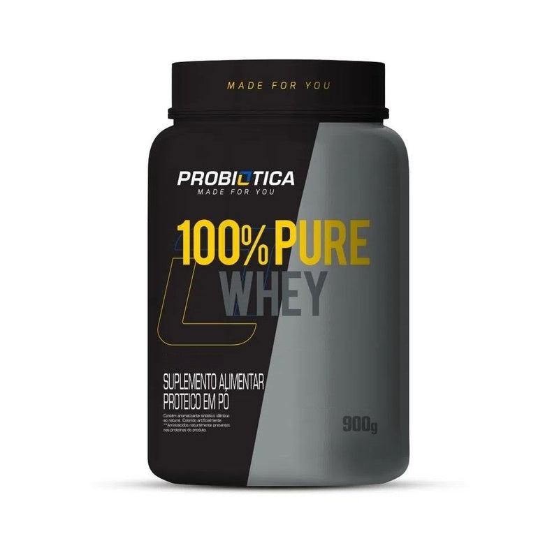 100% Pure Whey (900g) - nova fórmula - Sabor: Baunilha