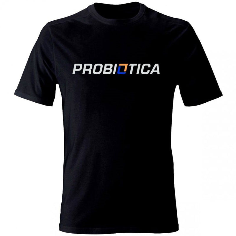 Camiseta Preta Probiótica - Tamanho: G