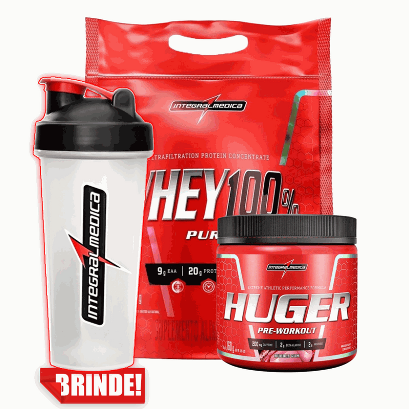KIT WHEY + PRÉ-TREINO