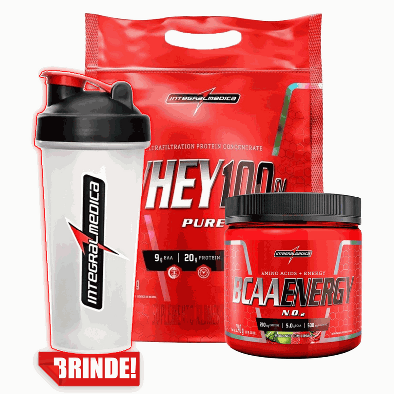 KIT WHEY + BCAA