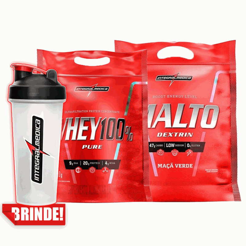 KIT WHEY + MALTODEXTRINA