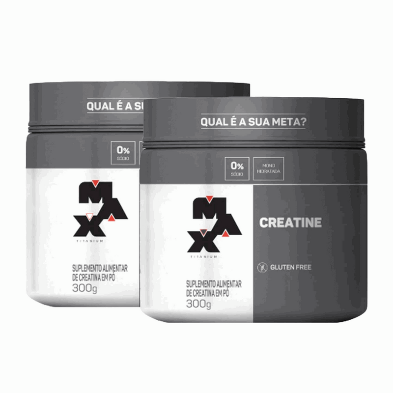 Creatine Monohidratada (300g) - 2 unidades