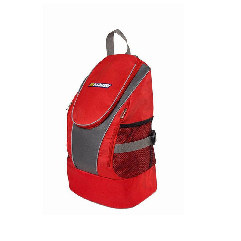 Mochila Térmica 4 Potes - Vermelha com Cinza Sport - Padrão: Único