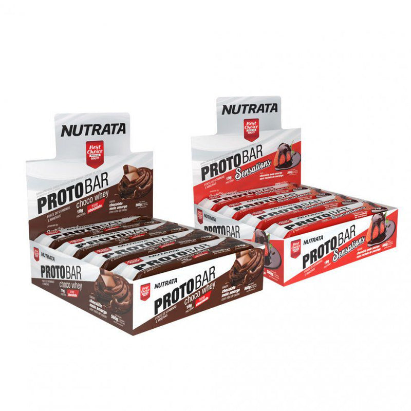 ProtoBar Whey (Display c/8 unid - 70g) - 2 Caixas