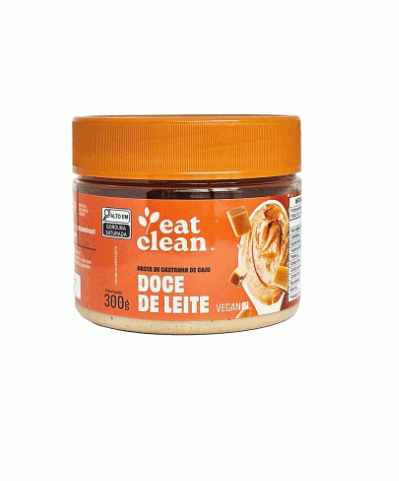 Pasta de Amendoim (300g) - Sabor: Doce de Leite / castanha de caju