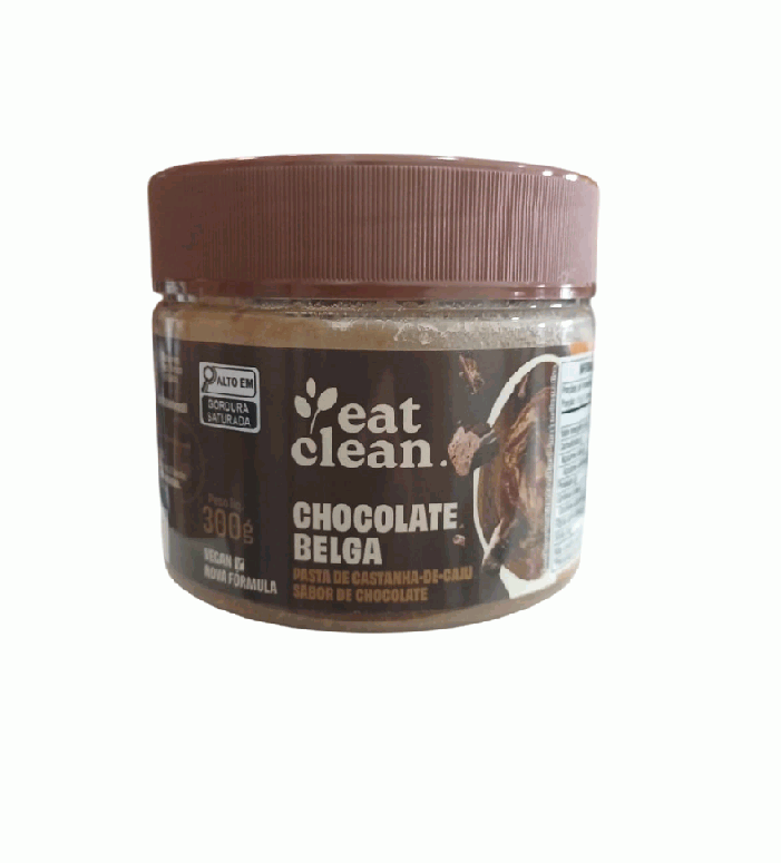 Pasta de Amendoim (300g) - Sabor: Chocolate Belga / castanha de caju