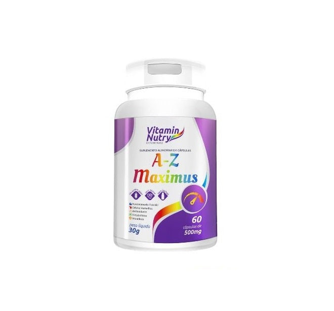 A-Z Maximus 500mg (60 caps) - Padrão: Único