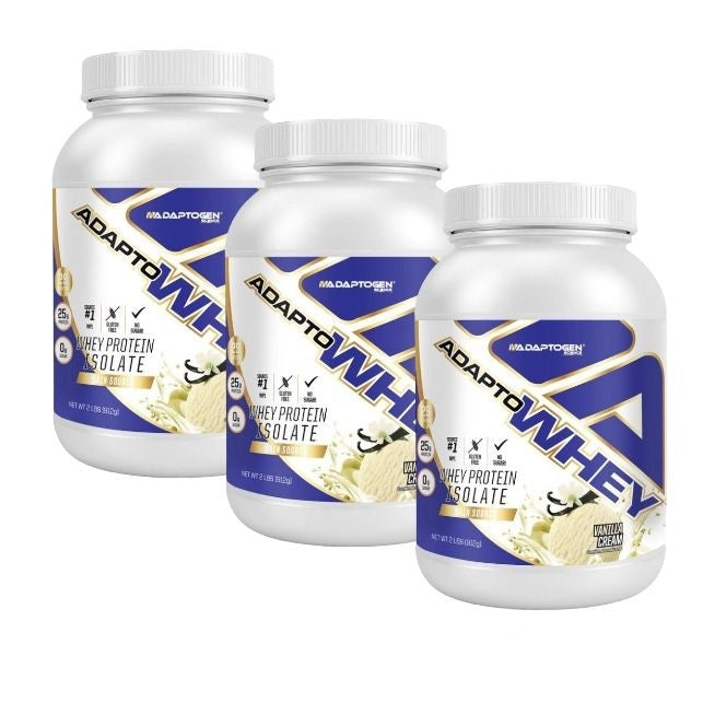 Adapto Whey (900g) - Sabor: Vanilla Cream.