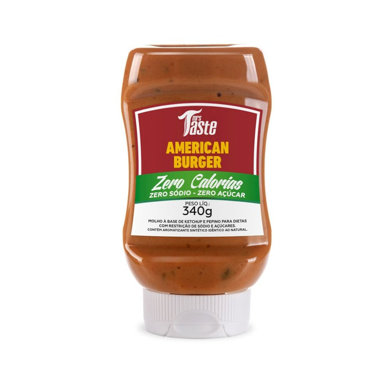 Molho Baixo Sódio e Baixa Caloria - Sabores - Sabor: American Burguer (340g)
