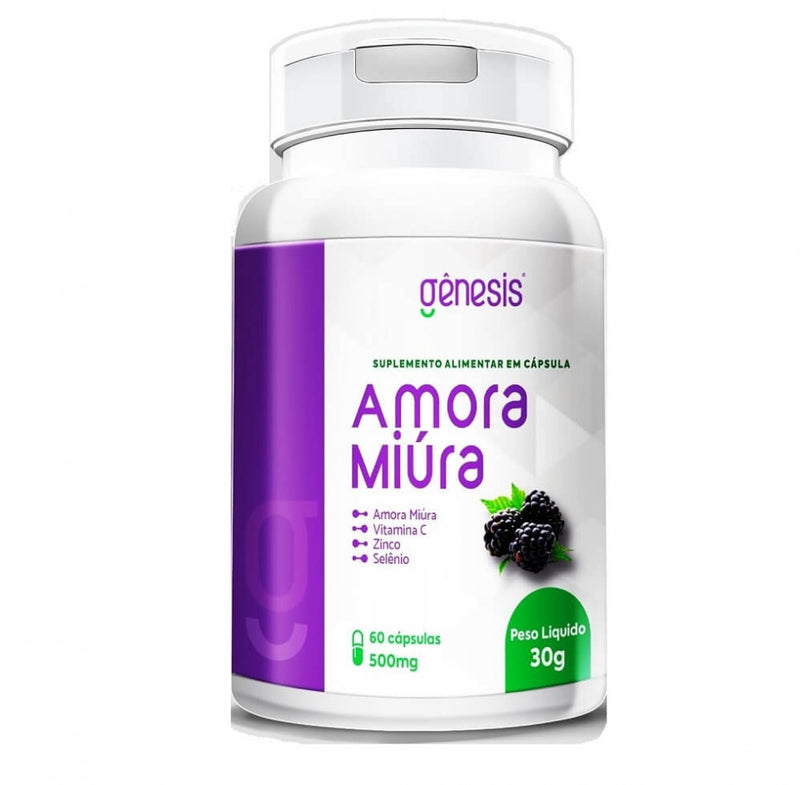 Amora Miúra 500mg (60 caps) - Padrão: Único