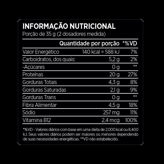 Best Vegan (500g) - Sabor: Torta de Maça c/ Canela