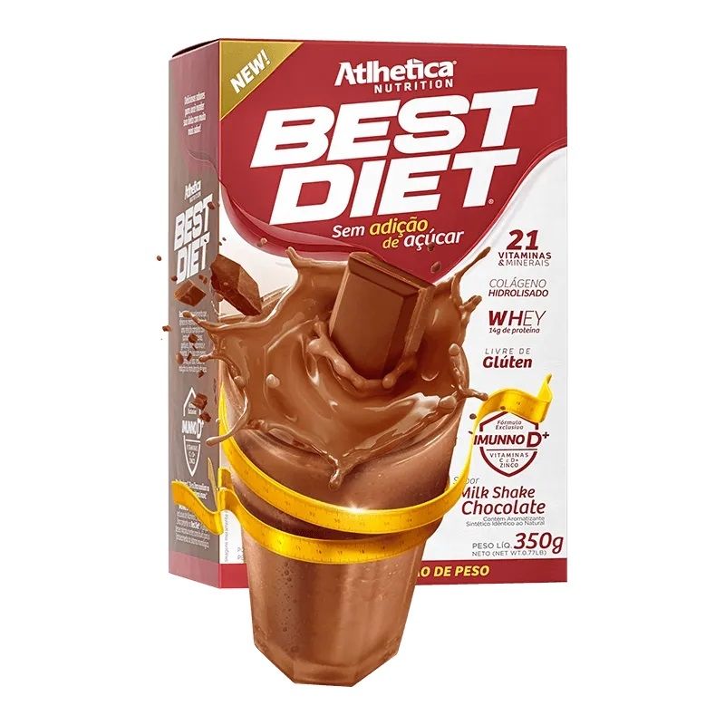 Best Diet (350g) - Sabor: Milkshake de Chocolate