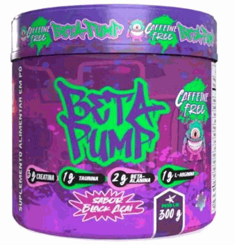 Beta Pump (300g) - Sabor: Black Açai