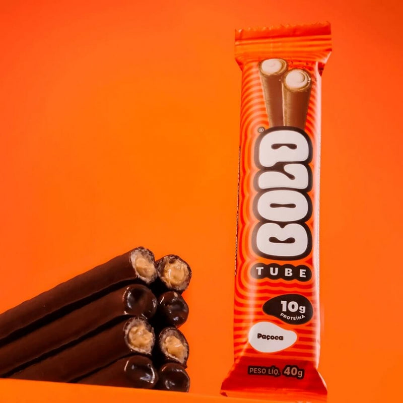 Bold Tube (40g) - Sabor: Paçoca