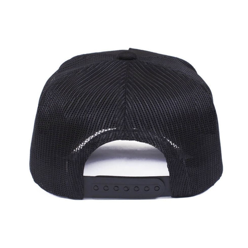 Boné de Brim c/ Logo Bordado Preto Probiótica - Padrão: Único