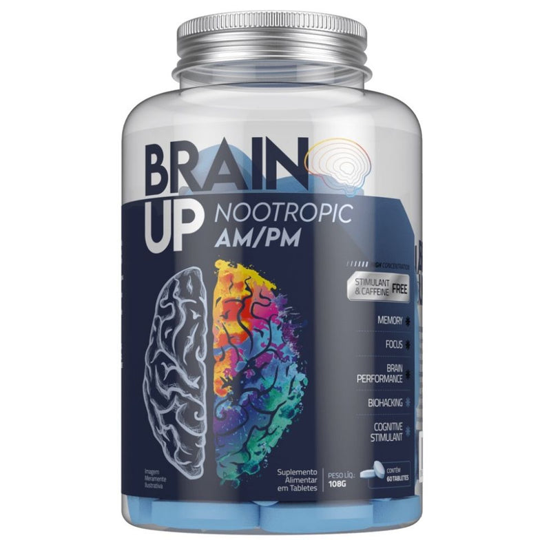 Brain Up Nootropic AM/PM (60 tabs) - Padrão: Único