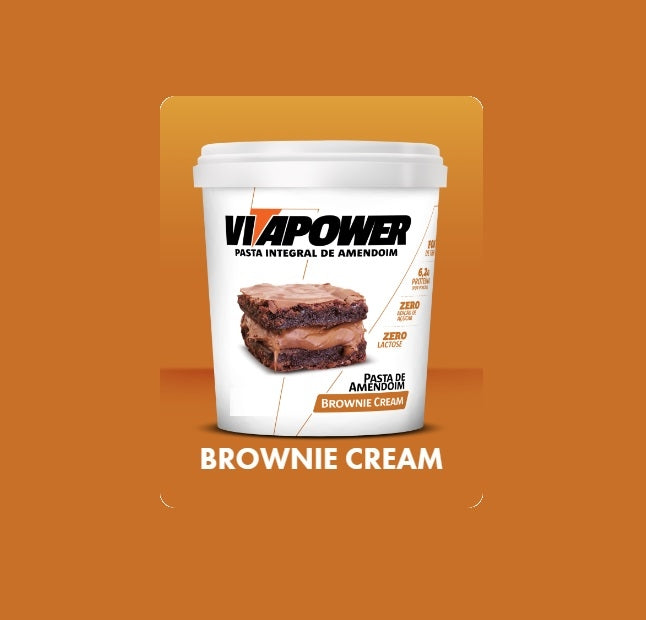 Pasta de Amendoim Sabores Gourmet (450g) - Sabor: Brownie Cream