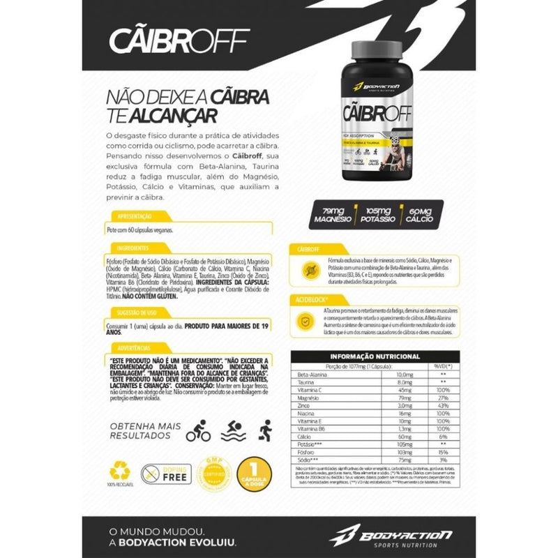 Cãibroff (60 caps) - Padrão: Único
