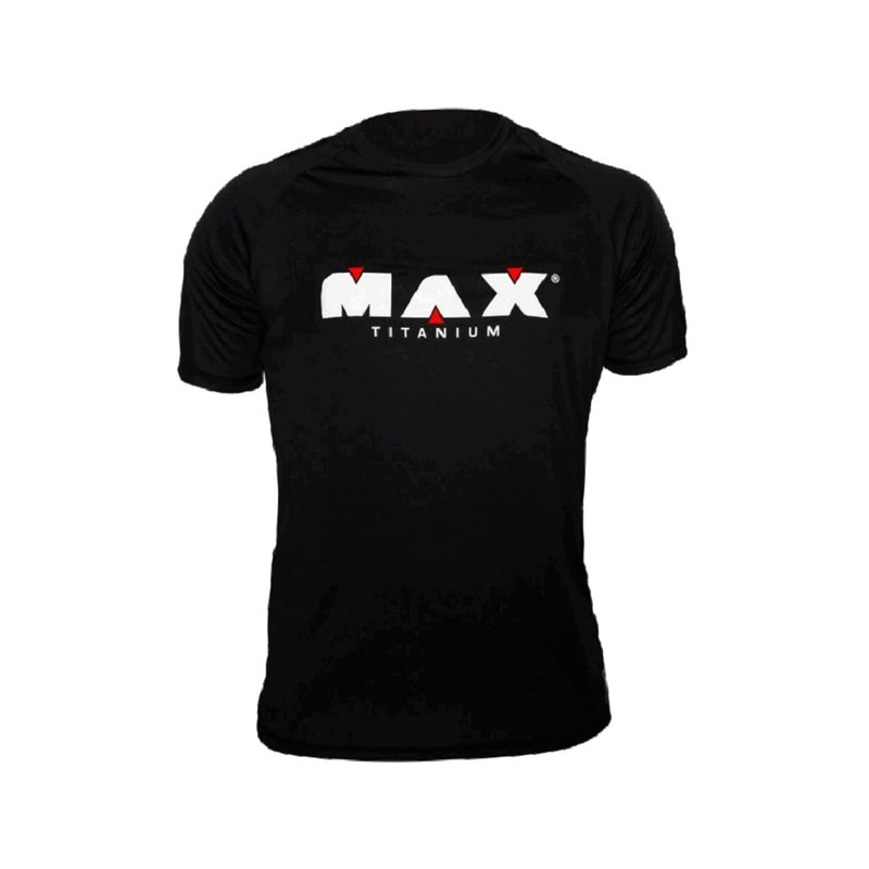 Camiseta Preta Max Titanium - Tamanho: E\G