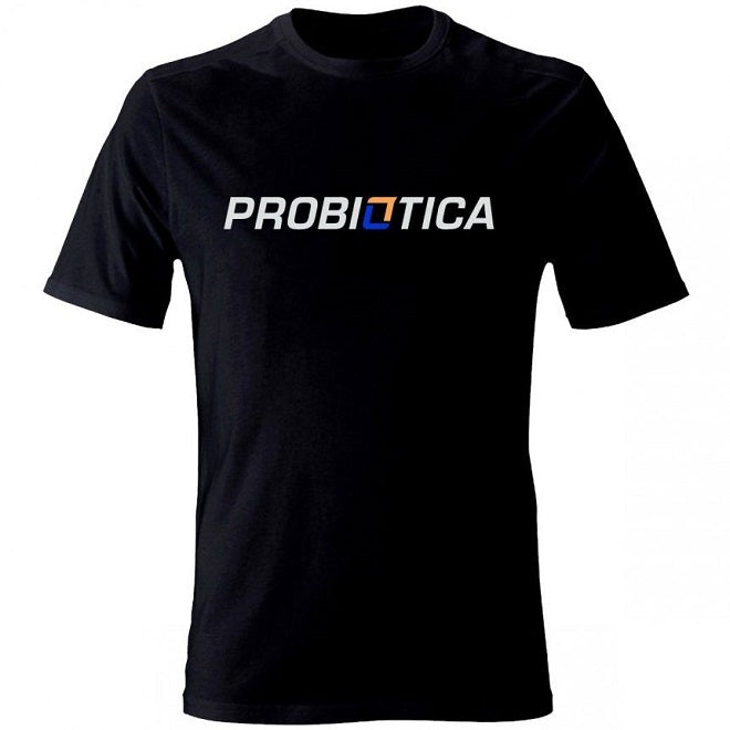 Camiseta Preta Probiótica - Tamanho: E\G