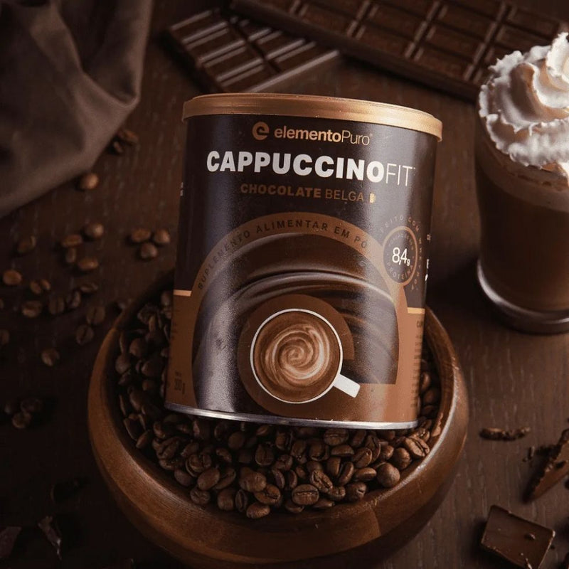 Cappuccino Fit com Verisol (200g) - Sabor: Chocolate Belga