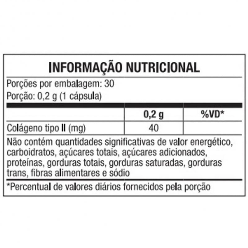 Cartliv Colágeno Tipo II (60 caps) - Padrão: Único