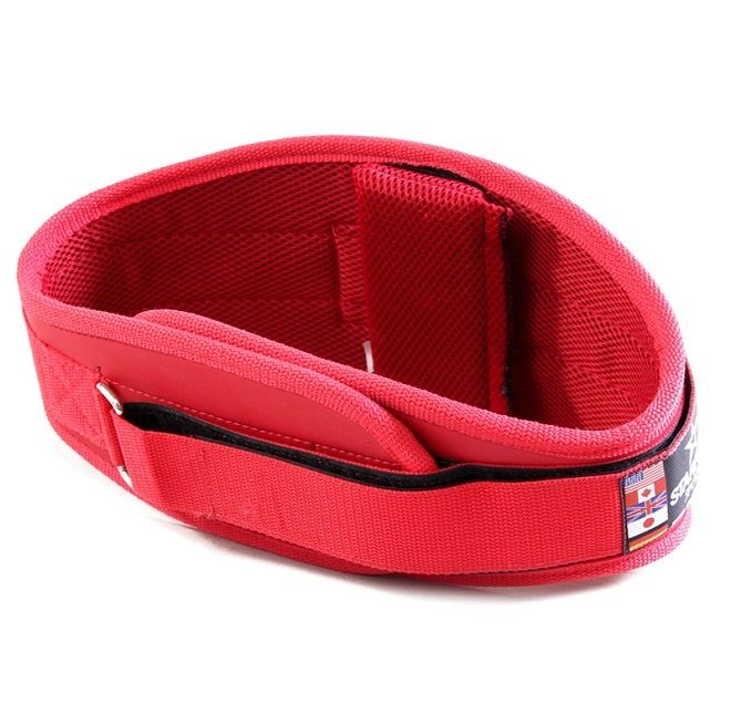 Cinturão de Exercícios Vermelho - Tamanho: M