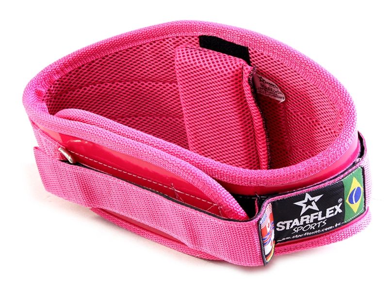 Cinturão de Exercícios Rosa - Tamanho: M