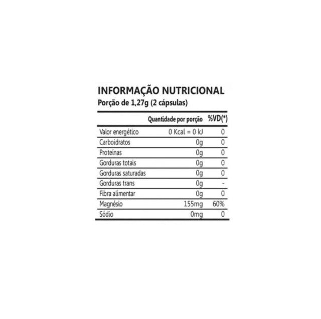 Cloresil - Cloreto de Magnésio P.A. 500mg (100 caps) - Padrão: Único