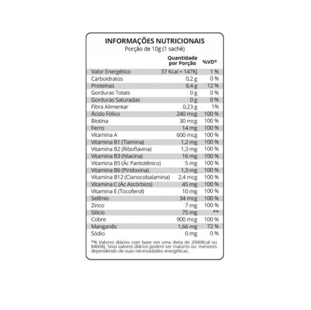 Colágeno Hidrolisado 2 em 1 (30 Sachês de 10g) - Sabor: Sortidos
