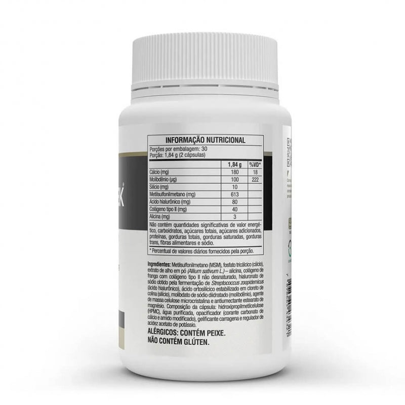Colagentek Tipo II 613mg (60 caps) - Padrão: Único