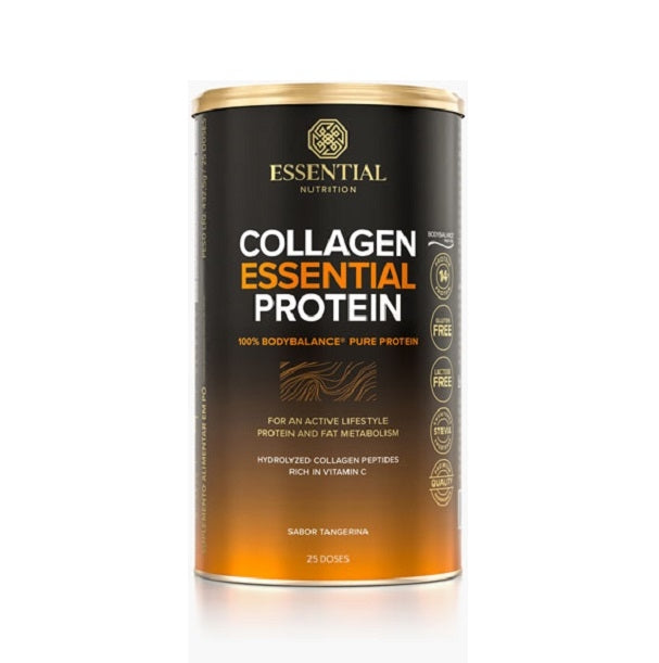 Collagen Essential Protein - Sabor: Tangerina (432,5g)