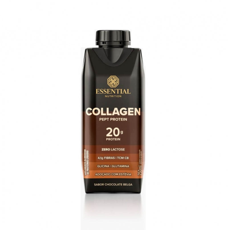 Collagen Pept Protein (250ml) - Sabor: Chocolate Belga