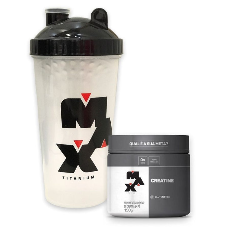 Creatine Monohidratada (150g) + Coqueteleira 1 Dose (700ml)