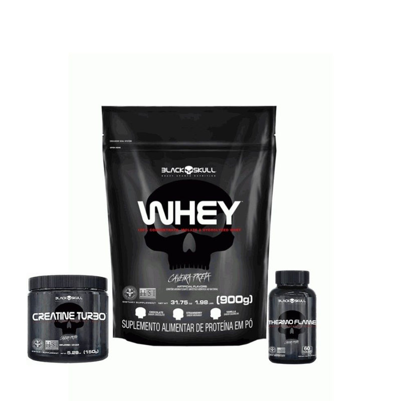 Combo Whey + Creatina + Thermo