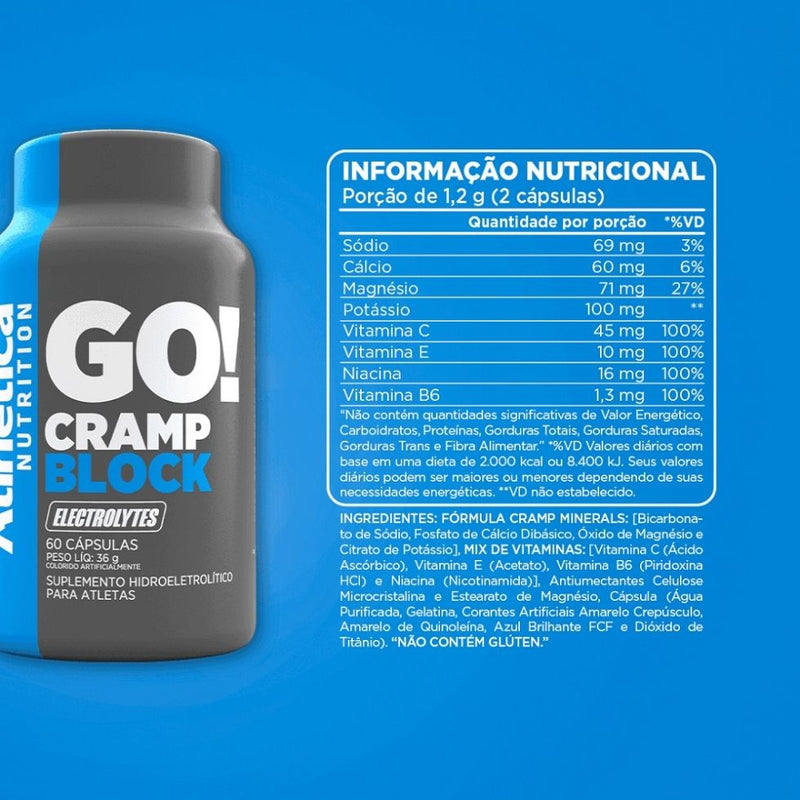 Cramp Block (60 caps) - Padrão: Único