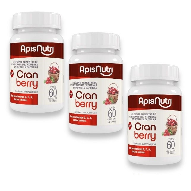 Cranberry 500mg (60 caps) - Padrão: Único