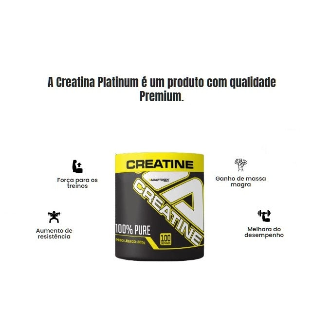 Creatine 100% Pure (300g) - Padrão: Único