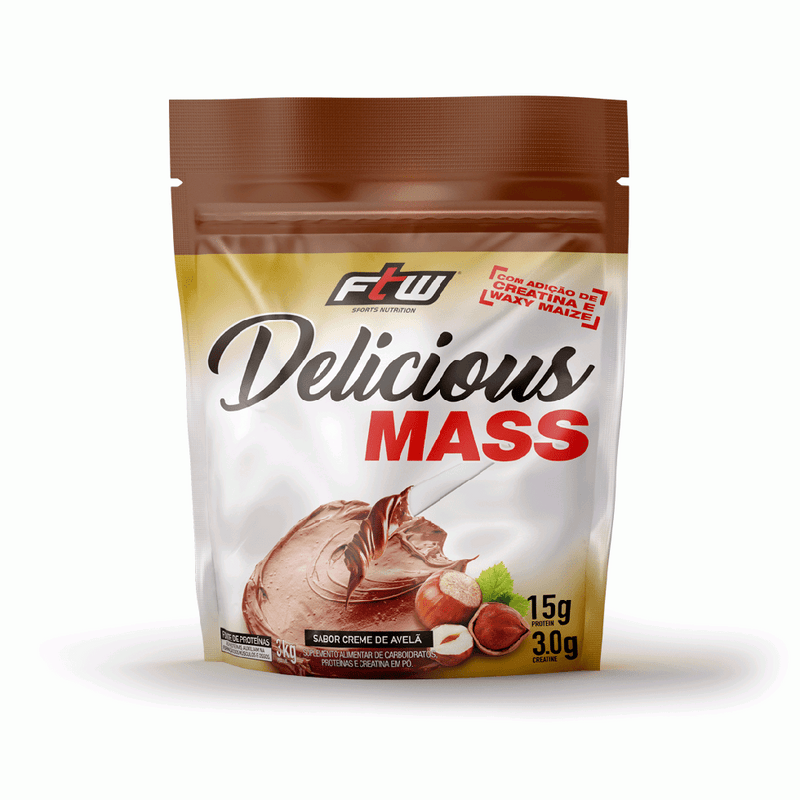 Delicious Mass (3kg) - Sabor: Creme de Avelã