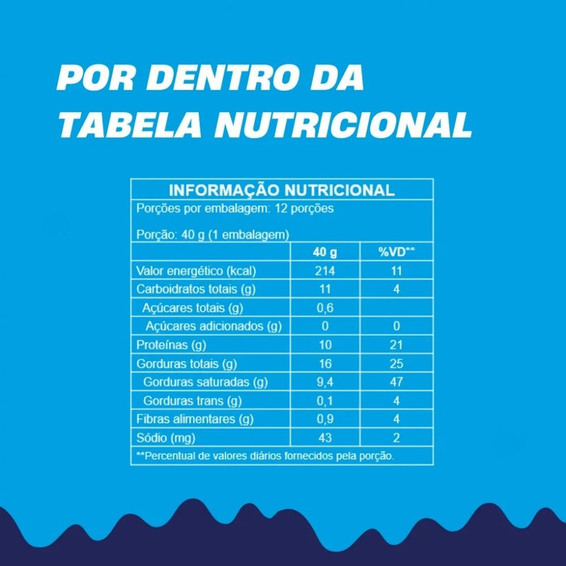 Crush Bar Display 480g (12 unid 40g) - Sabor: Chocolate c/ Avelã
