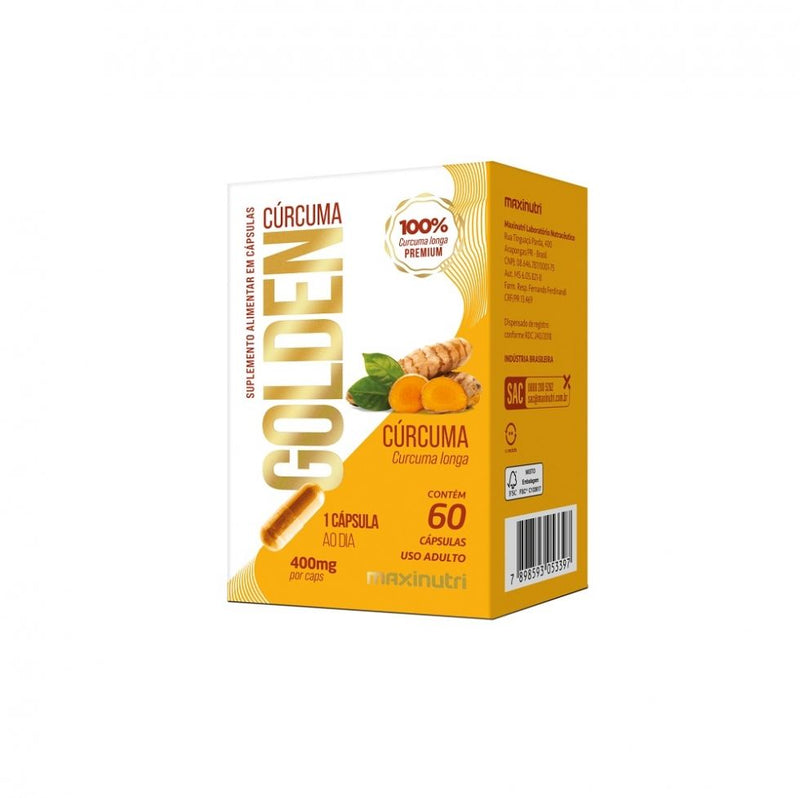 Cúrcuma Golden (60 caps) - Padrão: Único