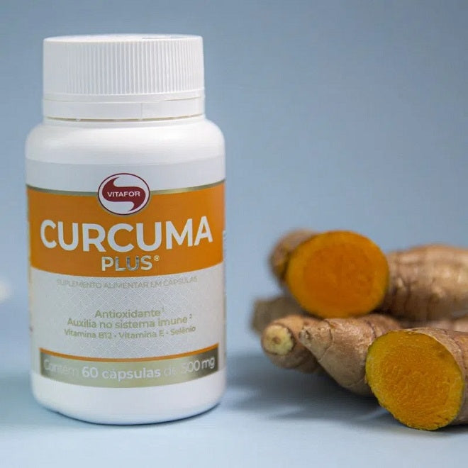 Curcuma Plus 500mg (60 caps) - Padrão: Único