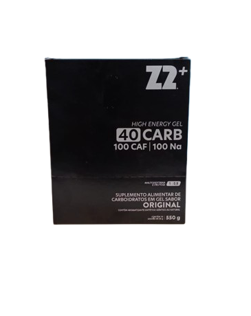 Energy Gel Z2+ - 40 Carb (Display 10 sachês 55g) - Sabor: Original
