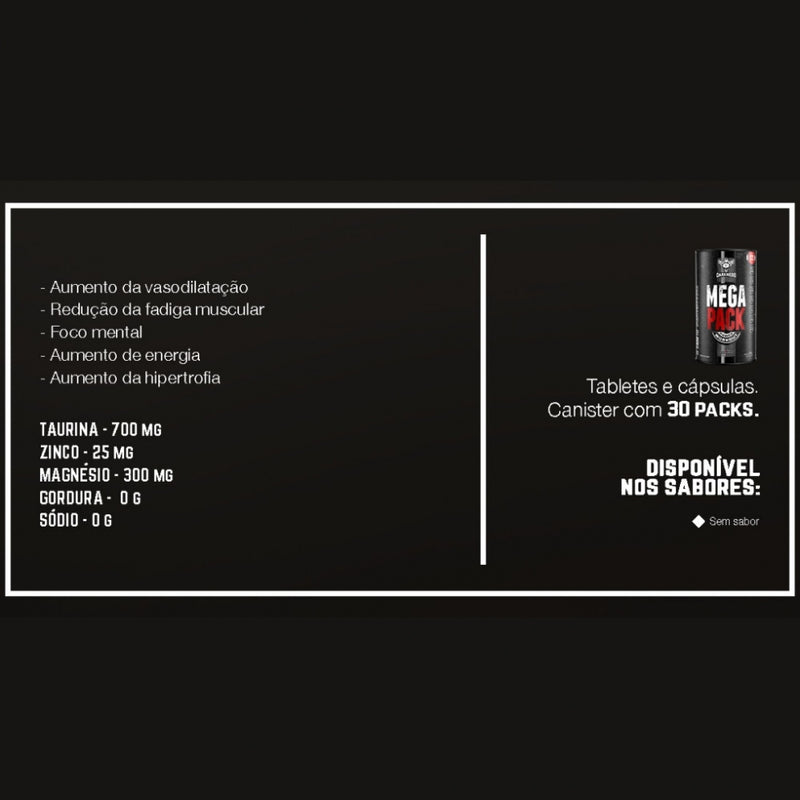 Mega Pack Power Workout (30 packs) - Padrão: Único