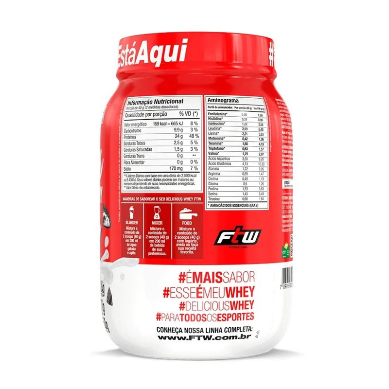 Delicious 3Whey (900g) - Sabor: Cookies