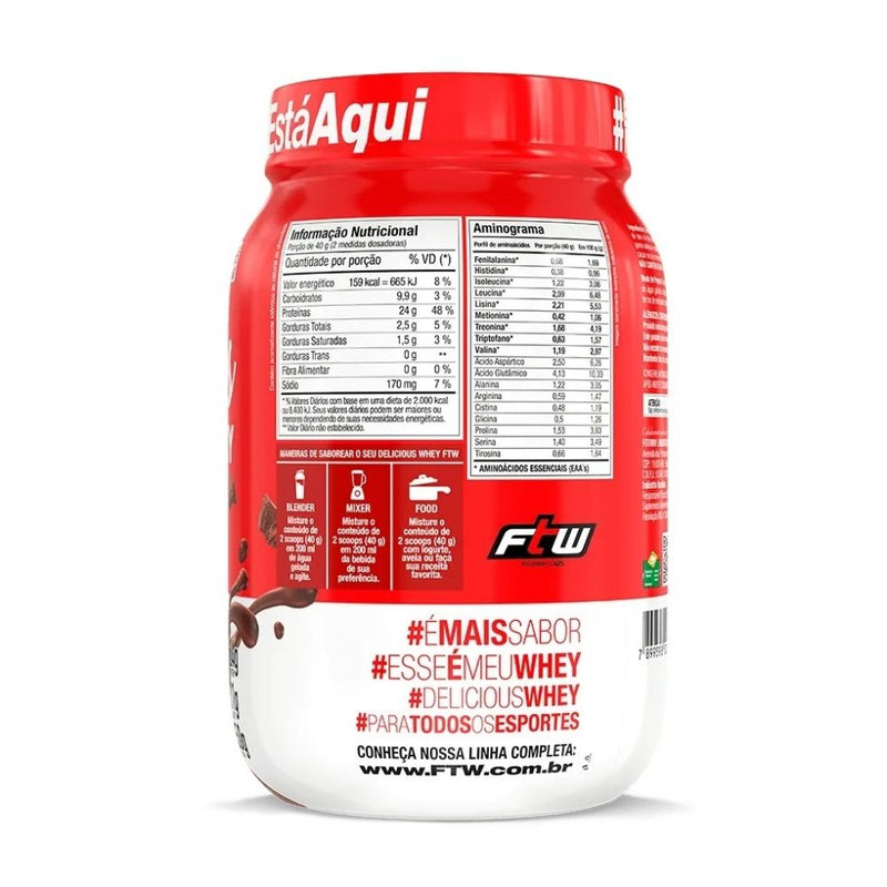 Delicious 3Whey (900g) - Sabor: Beijinho de Coco
