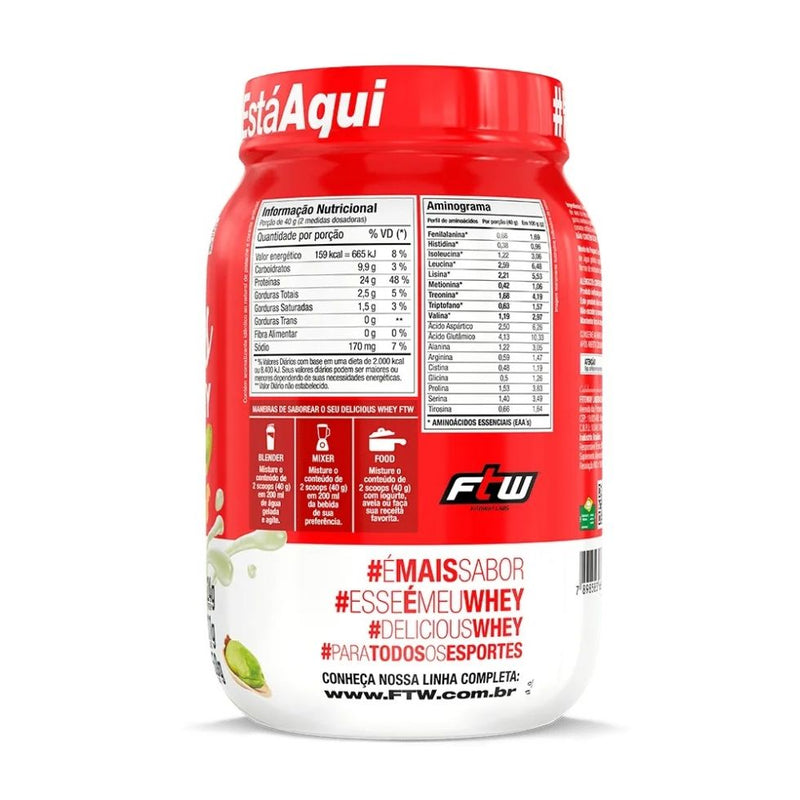 Delicious 3Whey (900g) - Sabor: Pistache