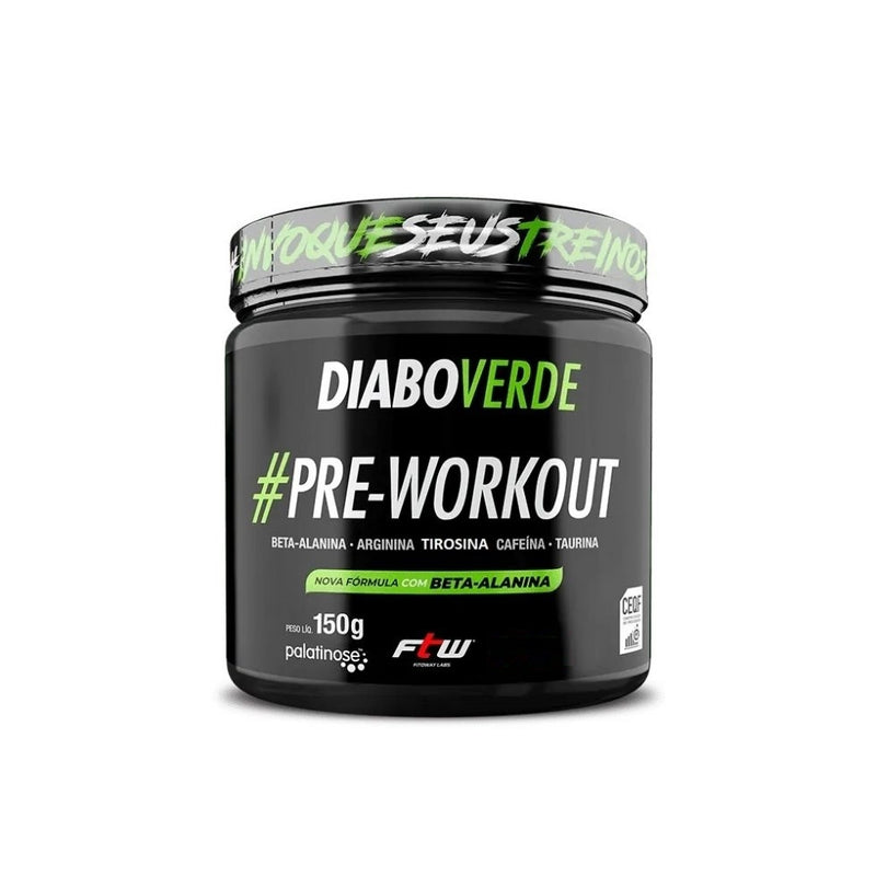 Diabo Verde Pre-Workout (150g) - Sabor: Black Ice