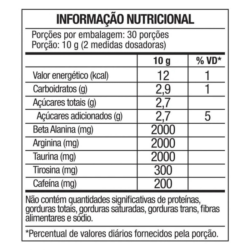 Diabo Verde Pre-Workout (300g) - Sabor: Morango Twist