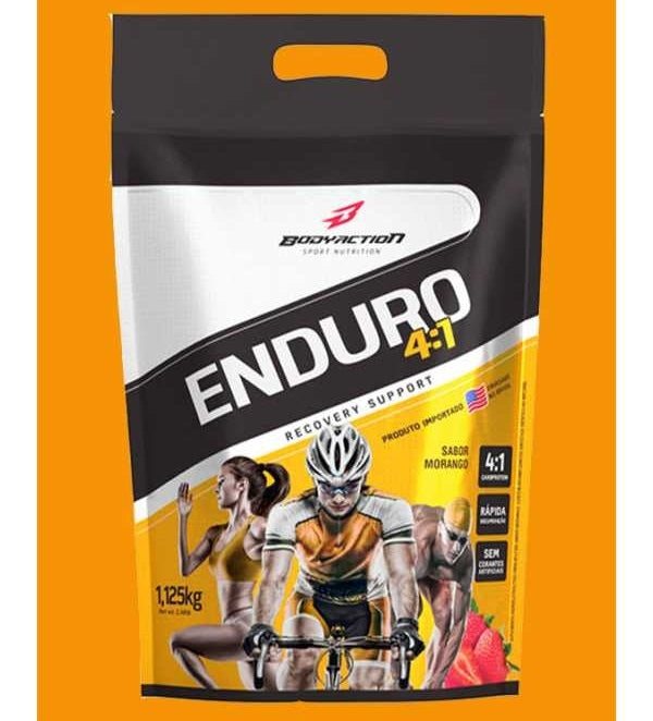 Enduro 4:1 (1,125kg) - Sabor: Morango